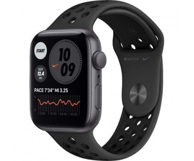 Apple Watch Nike SE 44mm GPS Space Gray Aluminium Case Anthracite/Black Nike Sport Band (MYYK2) б/у